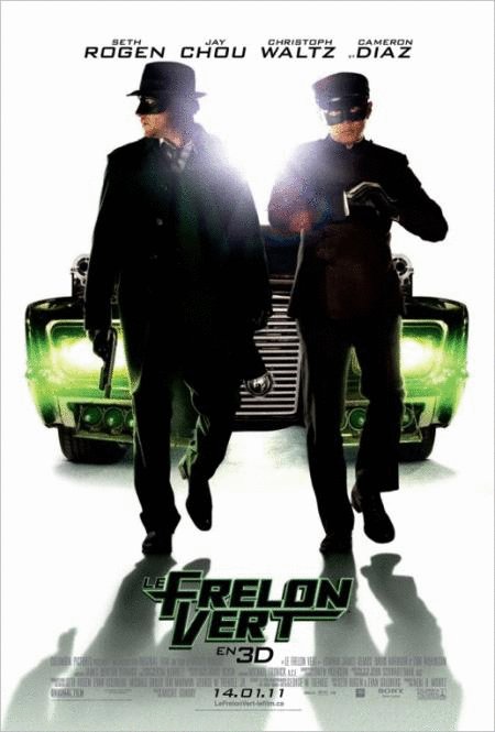 L'affiche du film Le Frelon vert [2011]