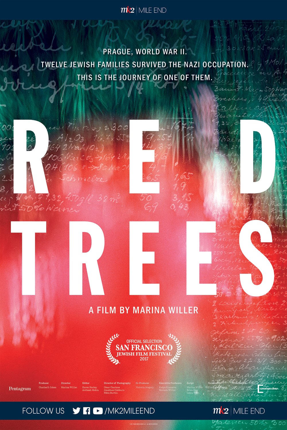 L'affiche du film Red Trees [2017]