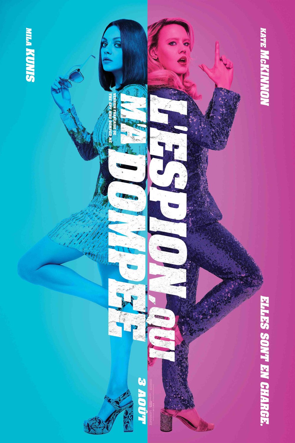 L'affiche du film L'espion qui m'a dompée [2018]