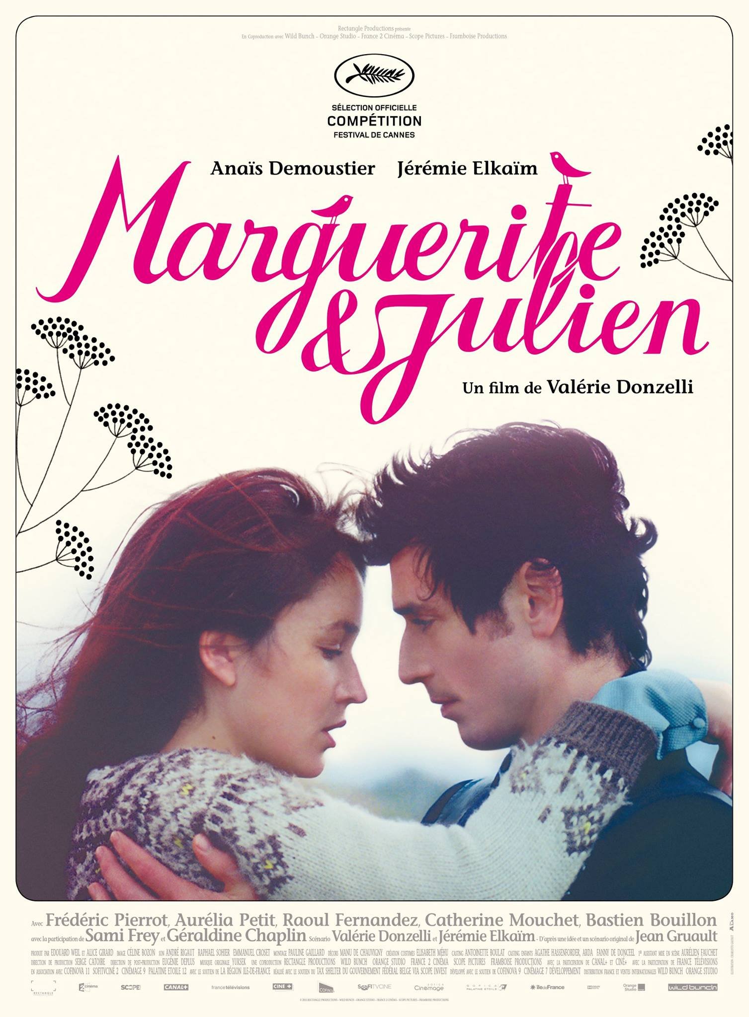 L'affiche du film Marguerite et Julien [2015]
