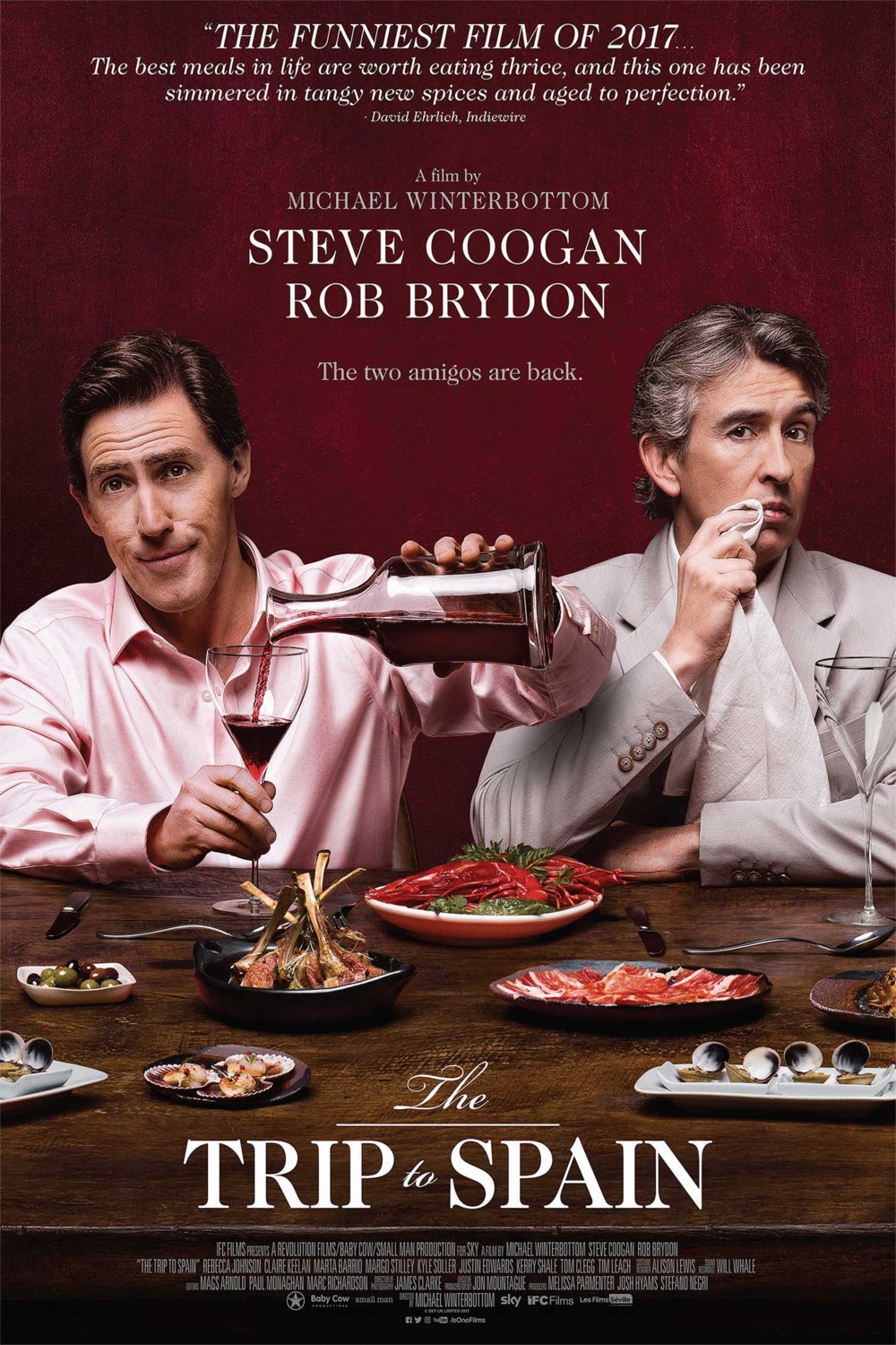 Poster of the movie The Trip to Spain [2017]