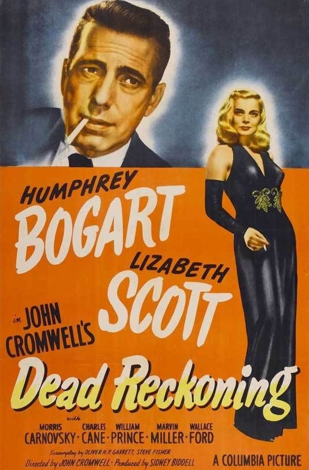 L'affiche du film Dead Reckoning [1947]