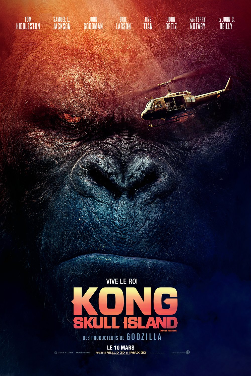 L'affiche du film Kong: Skull Island v.f. [2017]