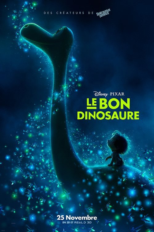 L'affiche du film Le Bon dinosaure [2015]