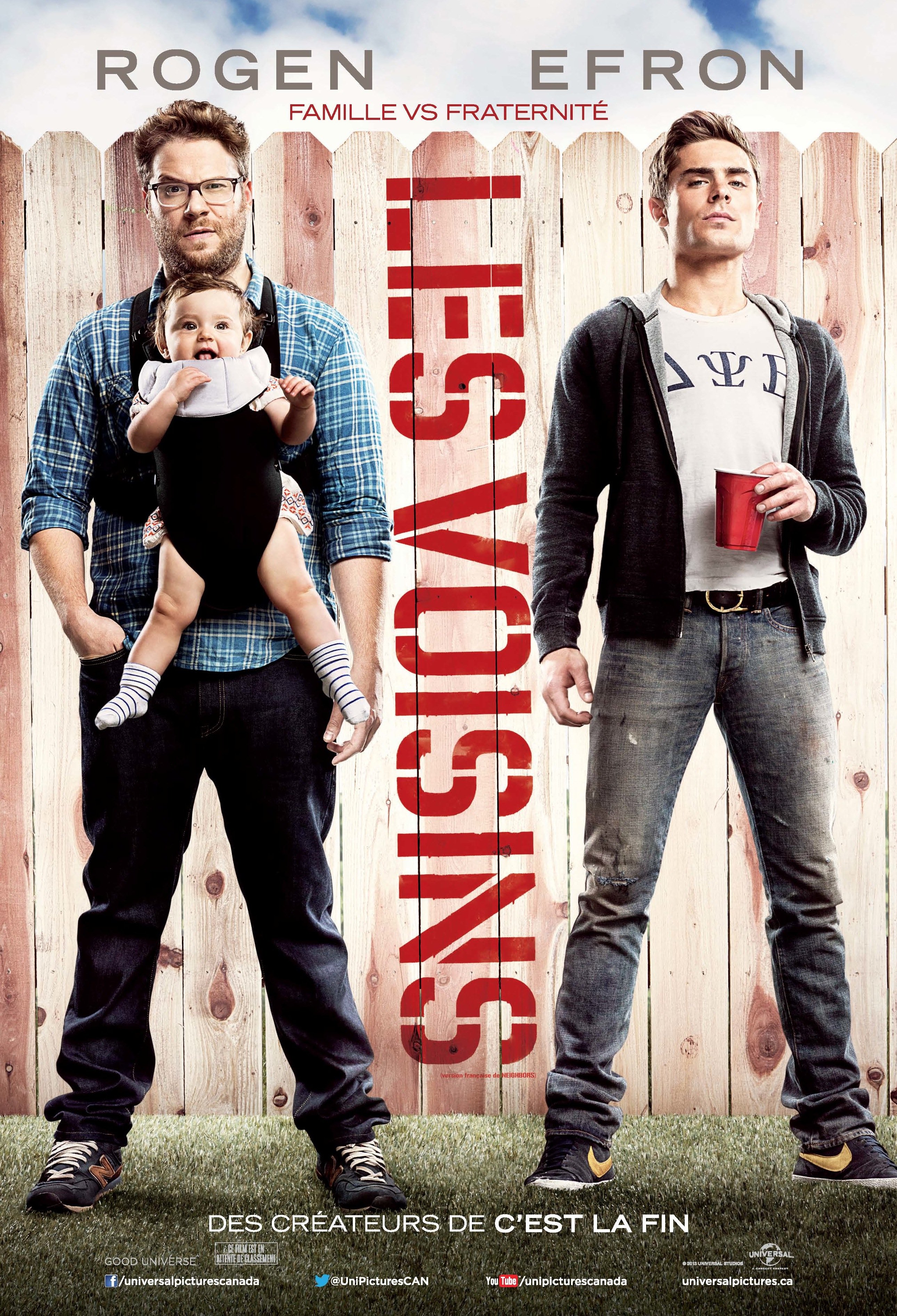 L'affiche du film Les Voisins [2014]