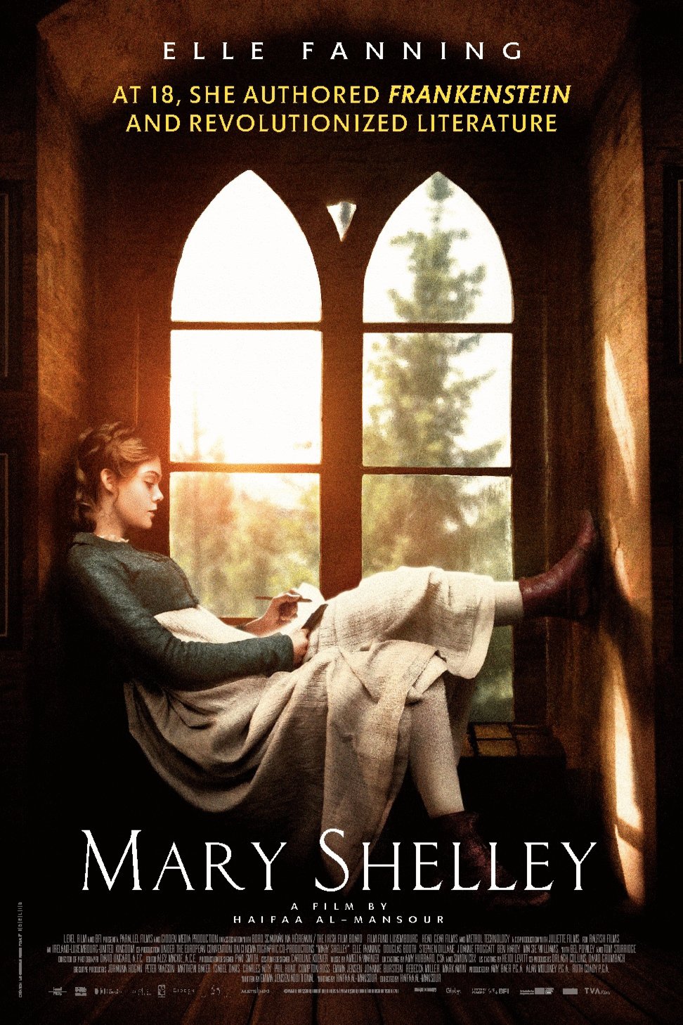 L'affiche du film Mary Shelley [2017]