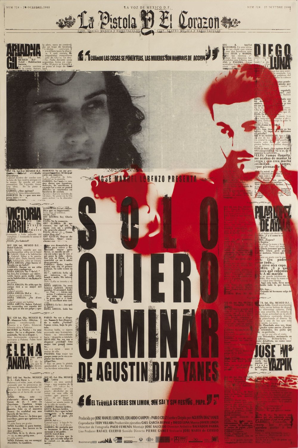 Poster of the movie Sólo quiero caminar [2008]