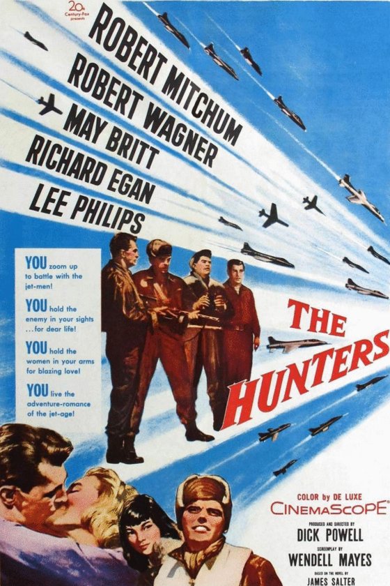 Poster of the movie The Hunters [1958]
