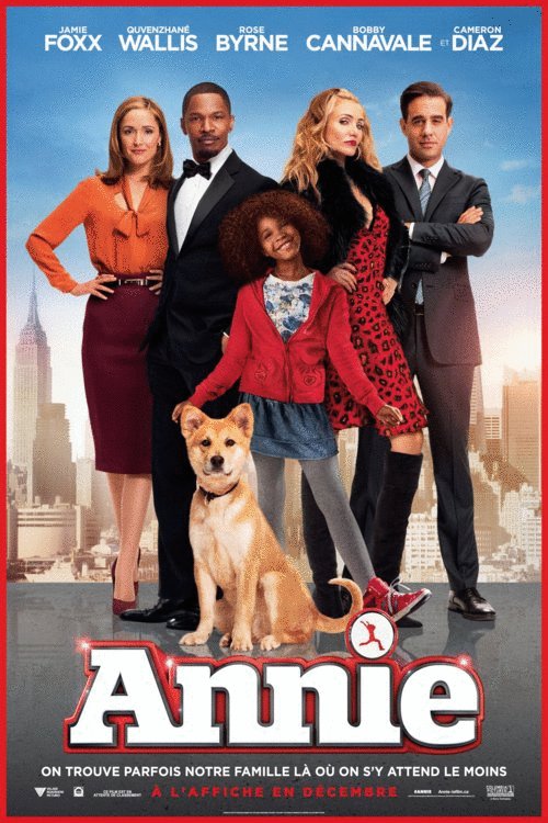 L'affiche du film Annie v.f. [2014]