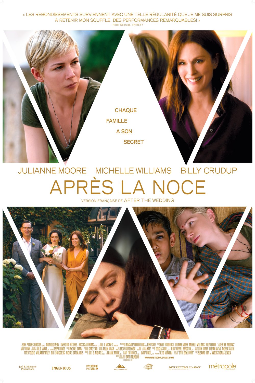 L'affiche du film Après la noce [2019]