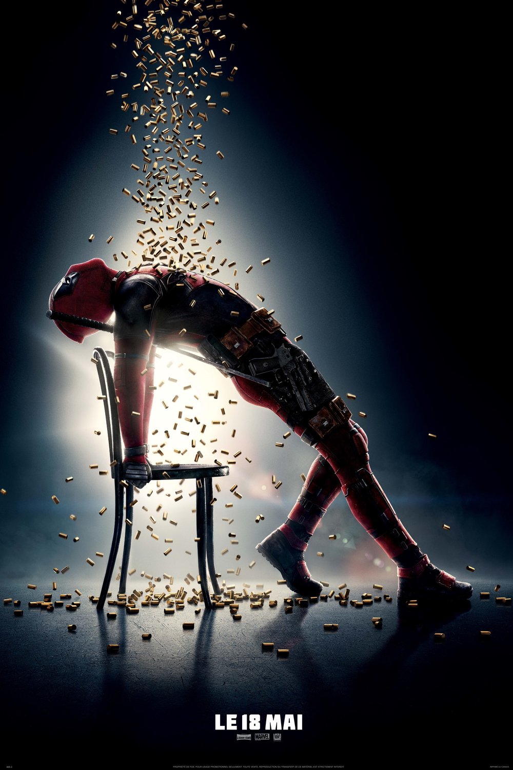 L'affiche du film Deadpool 2 v.f. [2018]