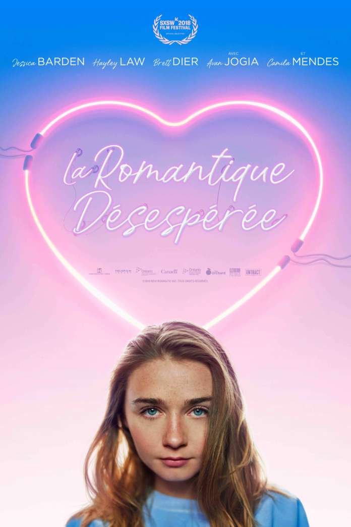 L'affiche du film La Romantique désespérée [2018]