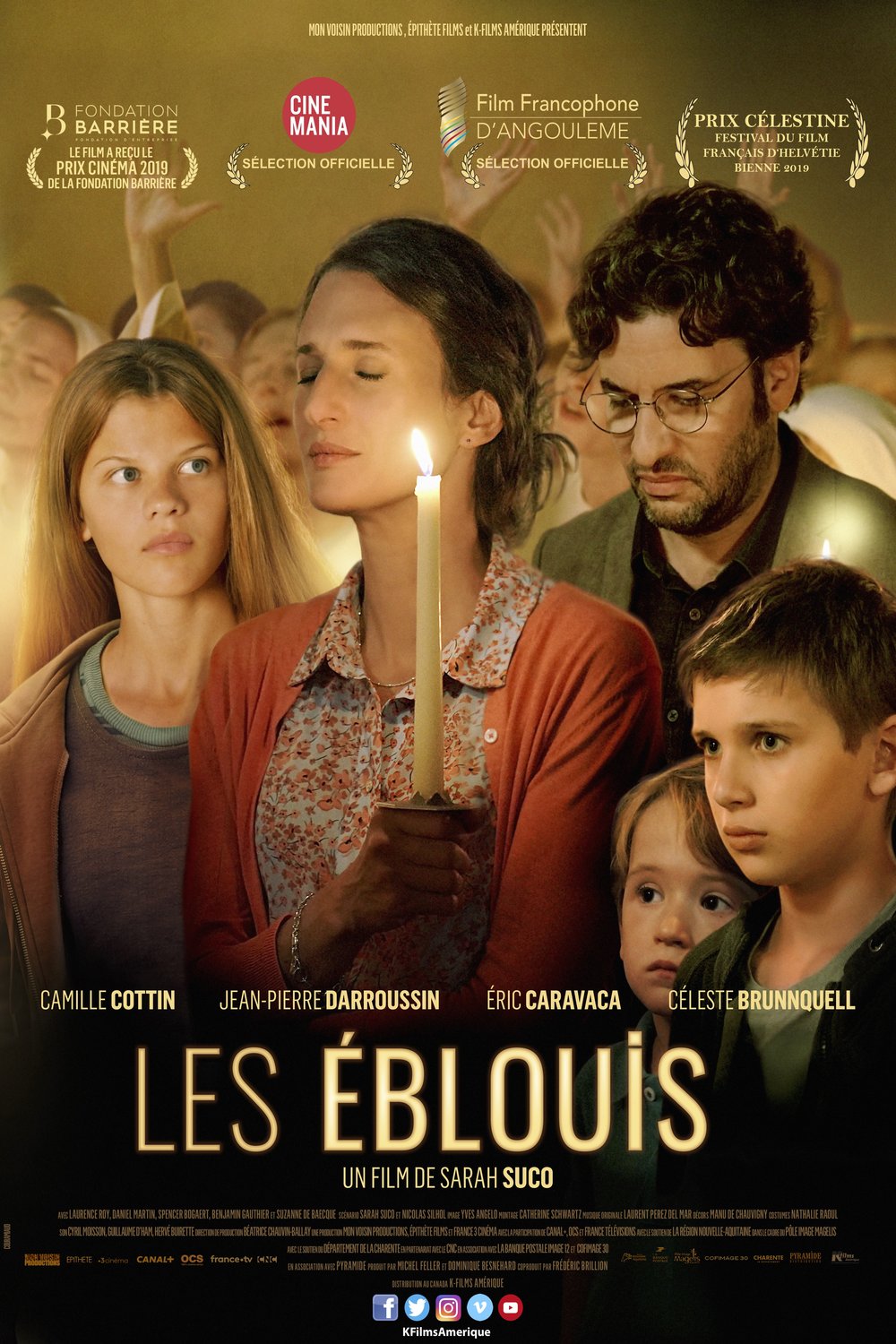 L'affiche du film Les Éblouis [2019]
