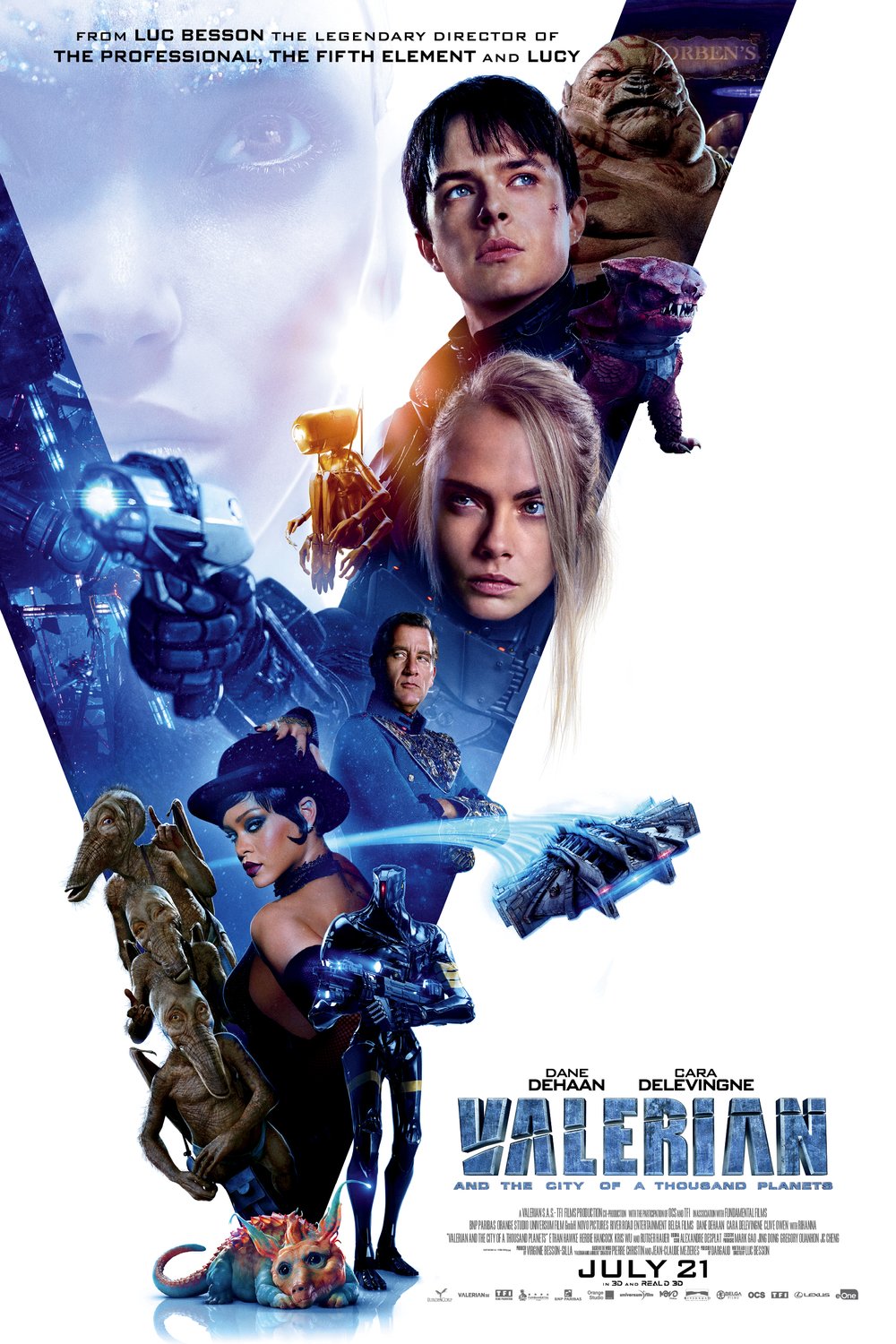 Poster of the movie Valerian and the City of a Thousand Planets [2017]