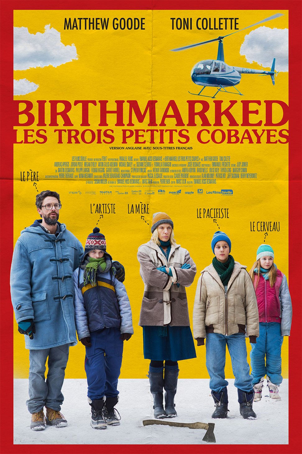 L'affiche du film Birthmarked Les trois petits cobayes [2018]