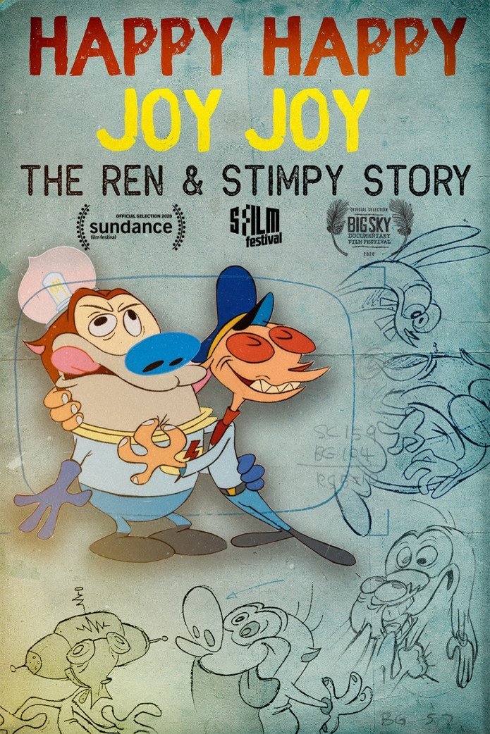 L'affiche du film Happy Happy Joy Joy: The Ren & Stimpy Story [2020]
