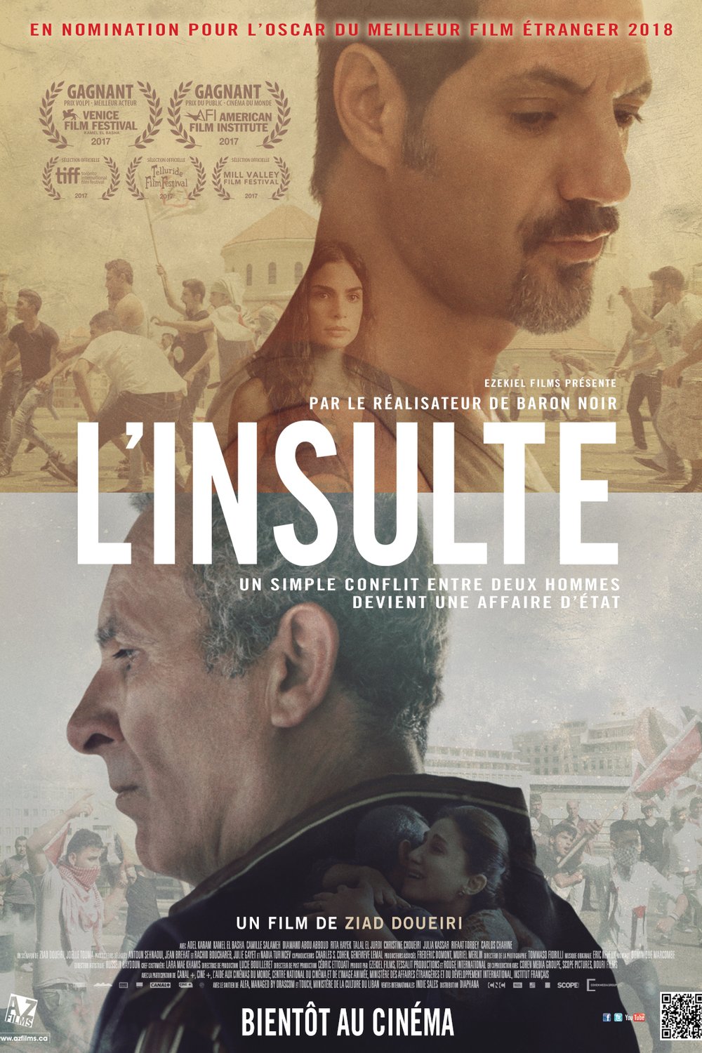 L'affiche du film L'Insulte [2017]