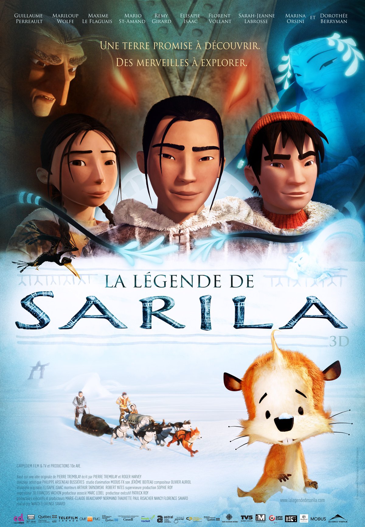 L'affiche du film La Légende de Sarila [2013]