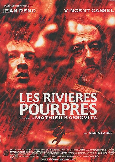 L'affiche du film Les Rivières pourpres [2000]