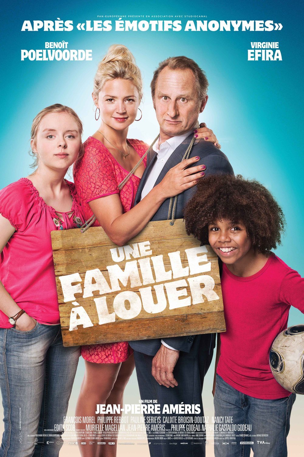 L'affiche du film Une famille à louer [2015]