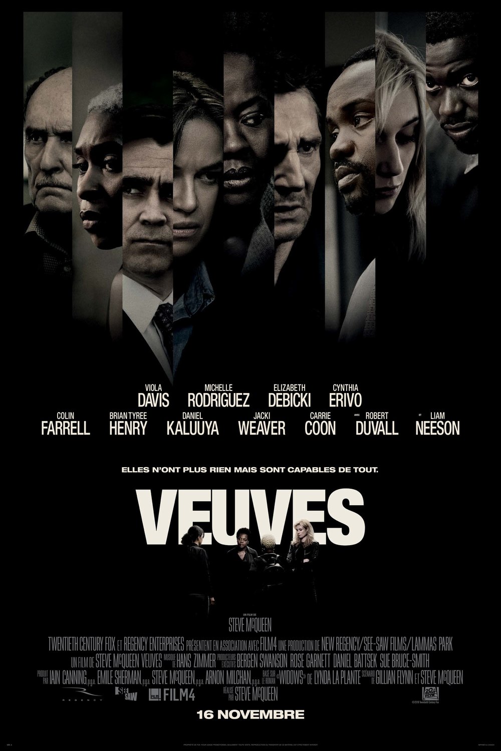 L'affiche du film Veuves [2018]
