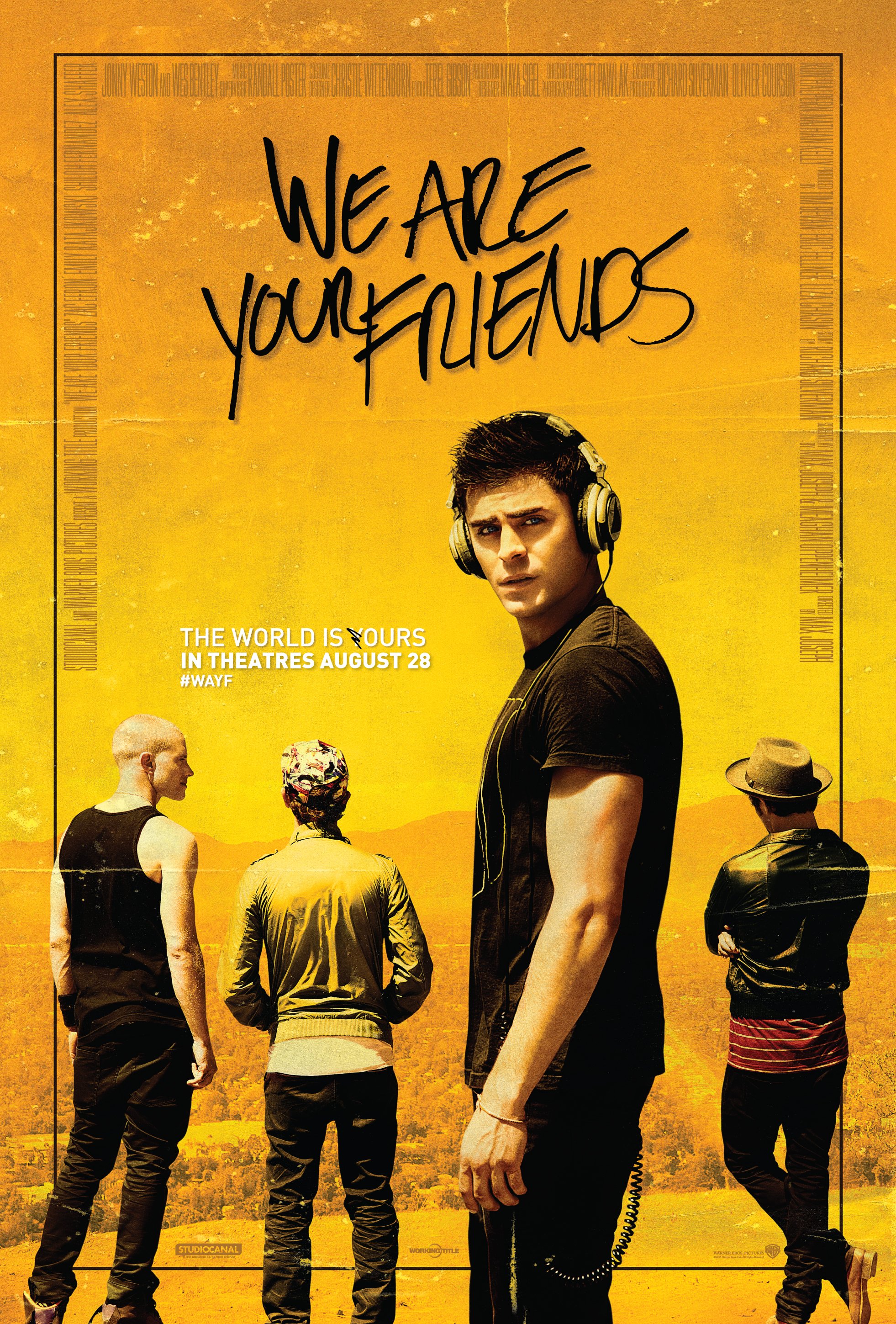 L'affiche du film We Are Your Friends [2015]