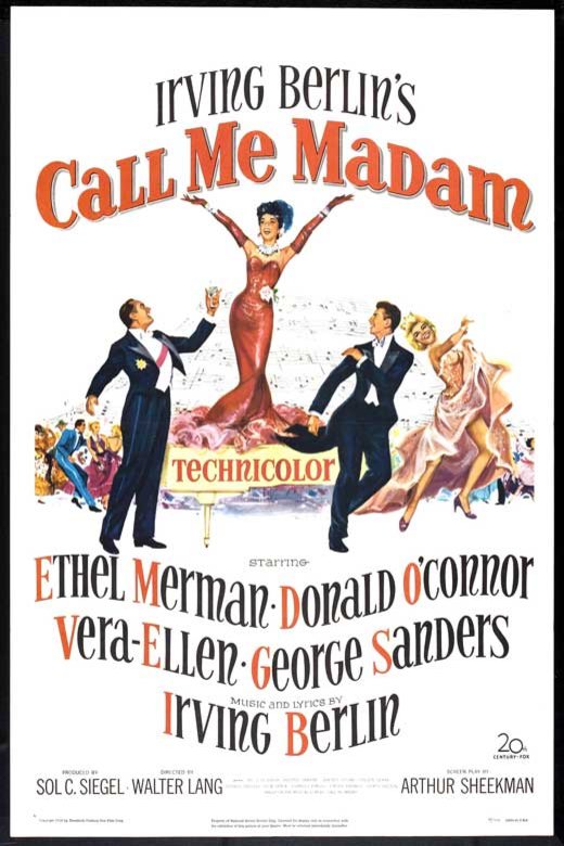 Poster of the movie Call Me Madam [1953]