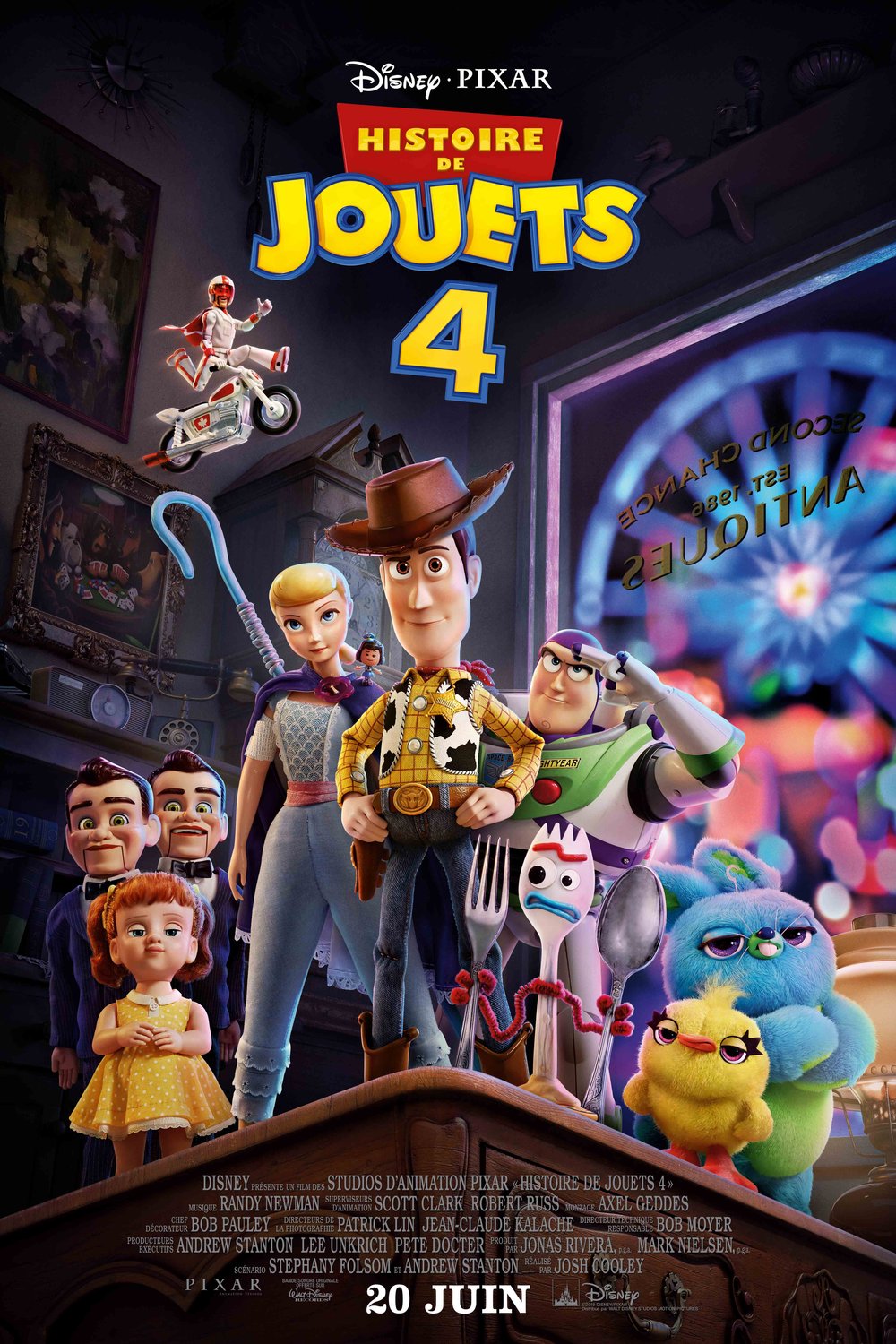 L'affiche du film Histoire de jouets 4 [2019]