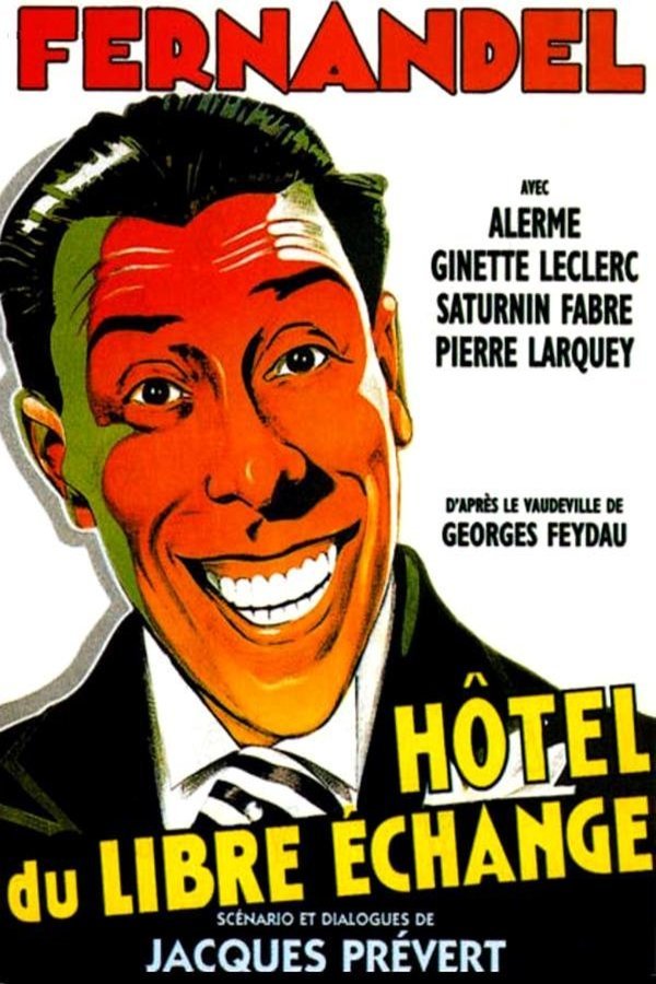 L'affiche du film L'hôtel du libre échange [1934]