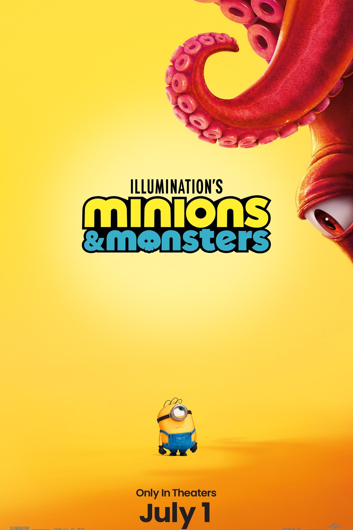 L'affiche du film Les Minions et les Monstres [2026]
