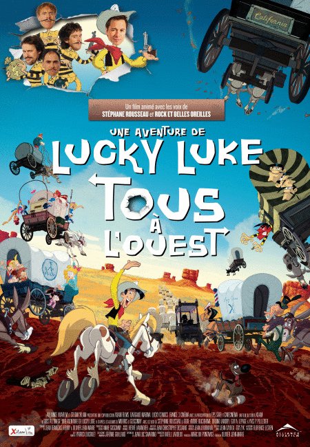 L'affiche du film Tous à l'Ouest: une aventure de Lucky Luke [2007]