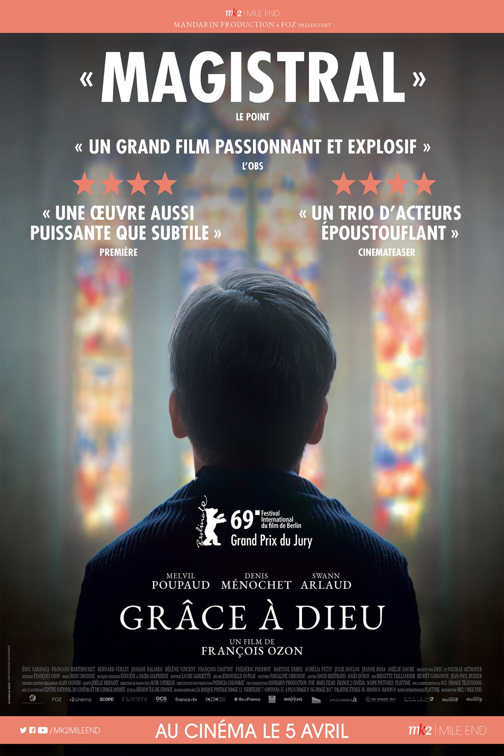 L'affiche du film Grâce à Dieu [2019]