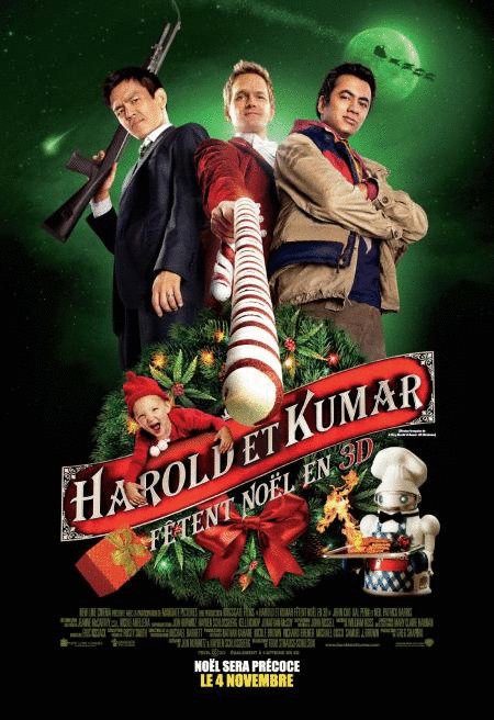 L'affiche du film Harold et Kumar fêtent Noël [2011]