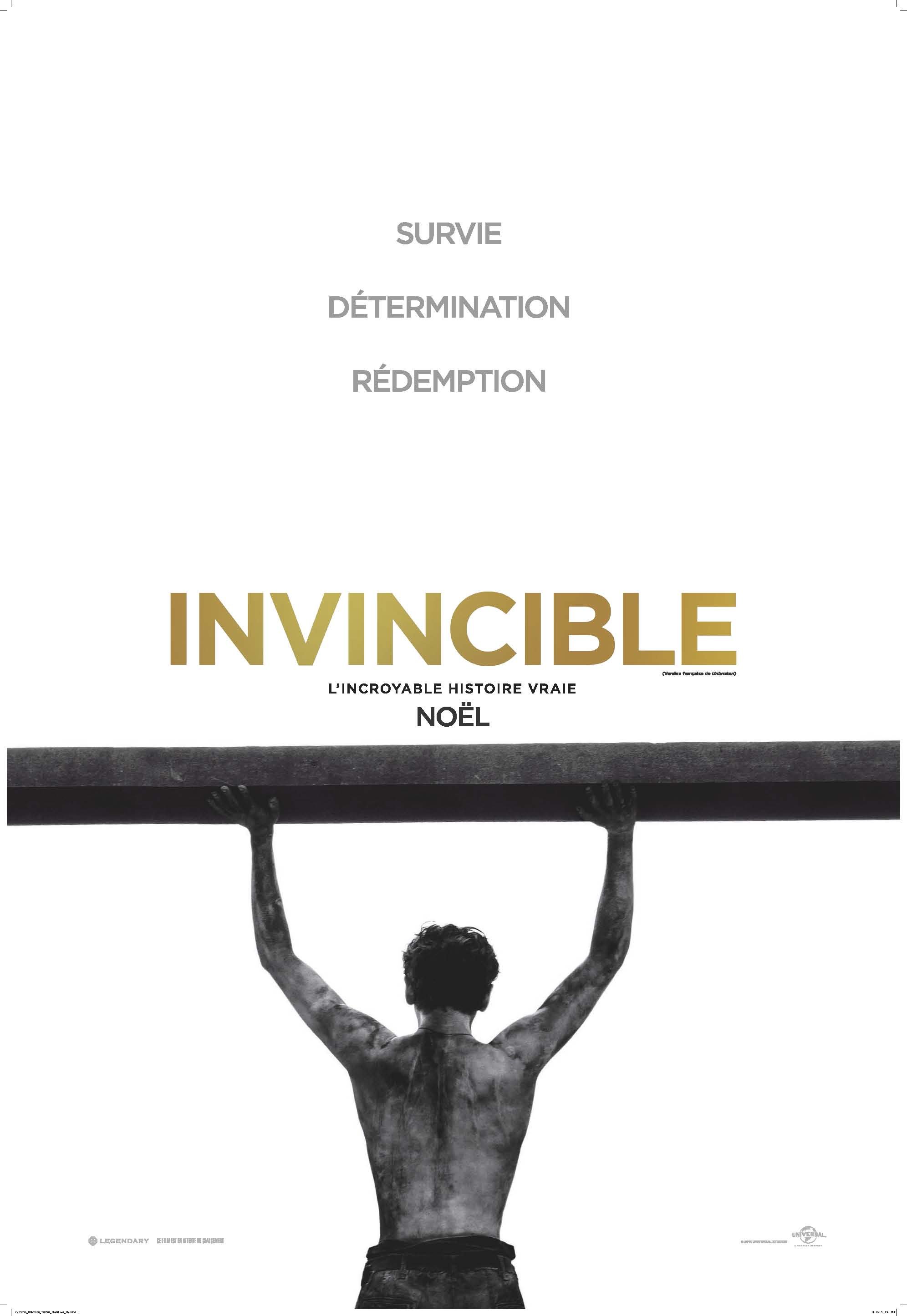 L'affiche du film Invincible [2014]