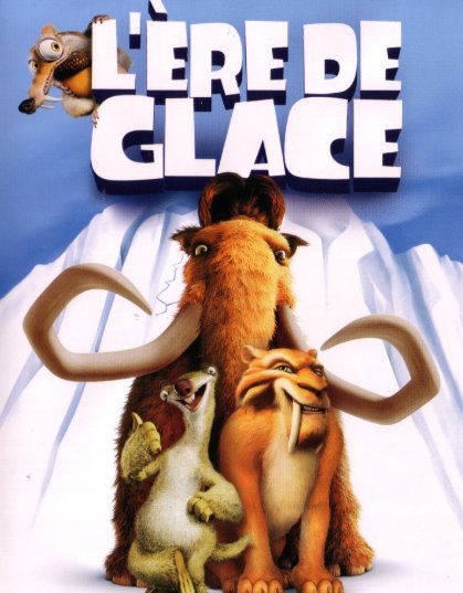 L'affiche du film L'Ère de glace [2002]