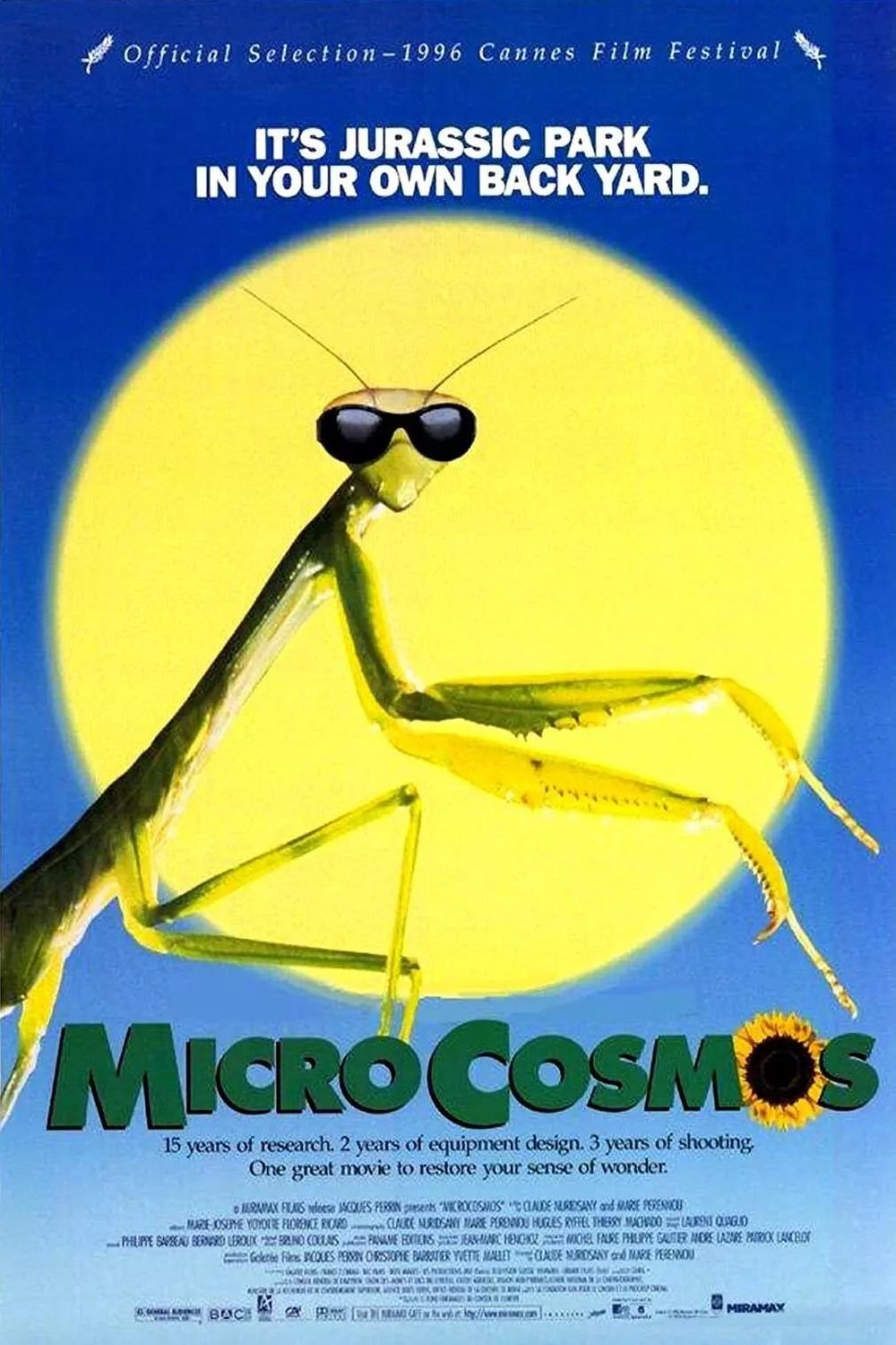 L'affiche du film Microcosmos: Le peuple de l'herbe [1996]