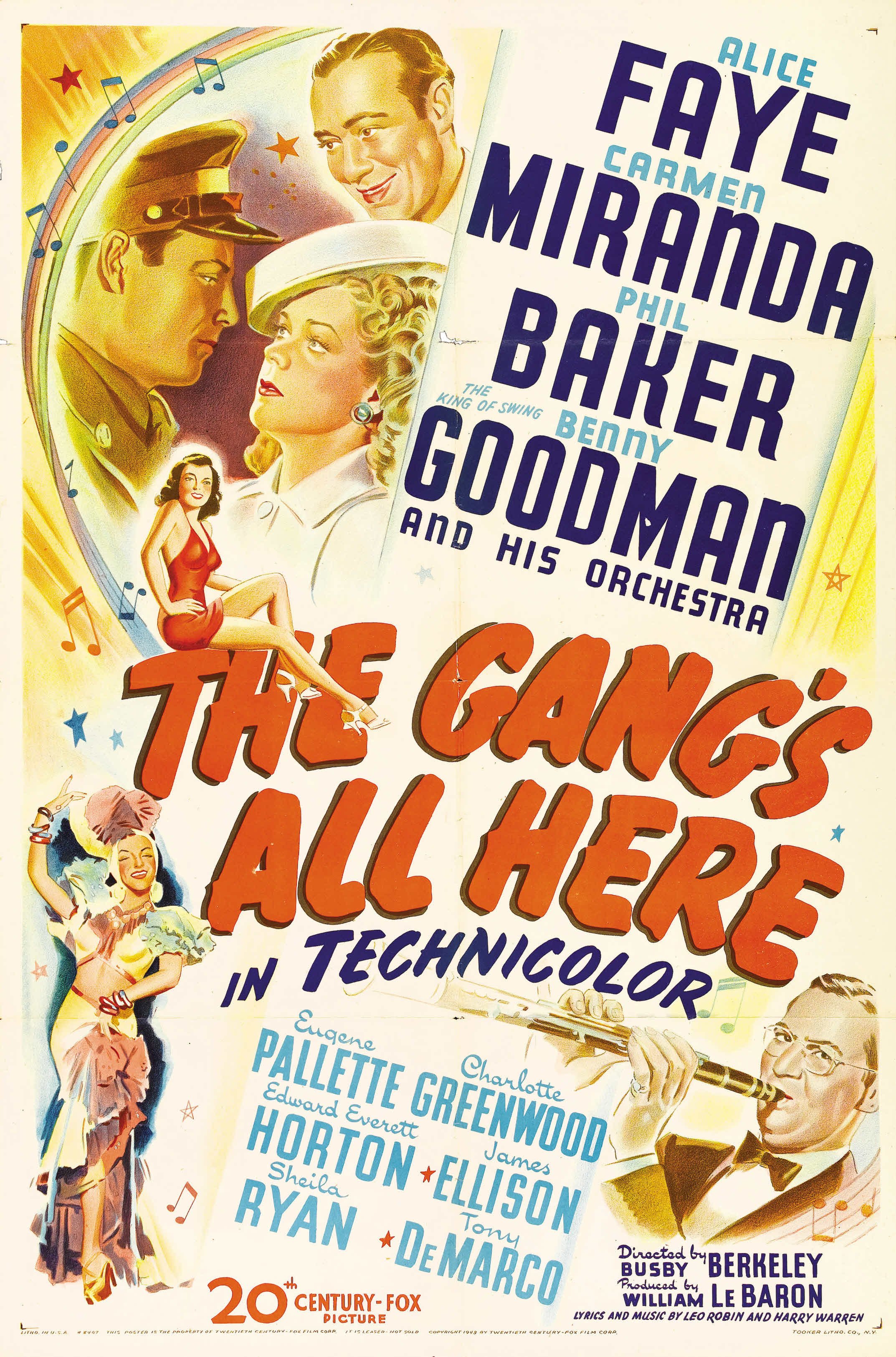 Poster of the movie The Gang's All Here [1943]