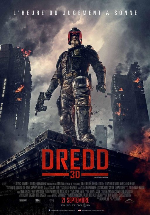 L'affiche du film Dredd v.f. [2012]