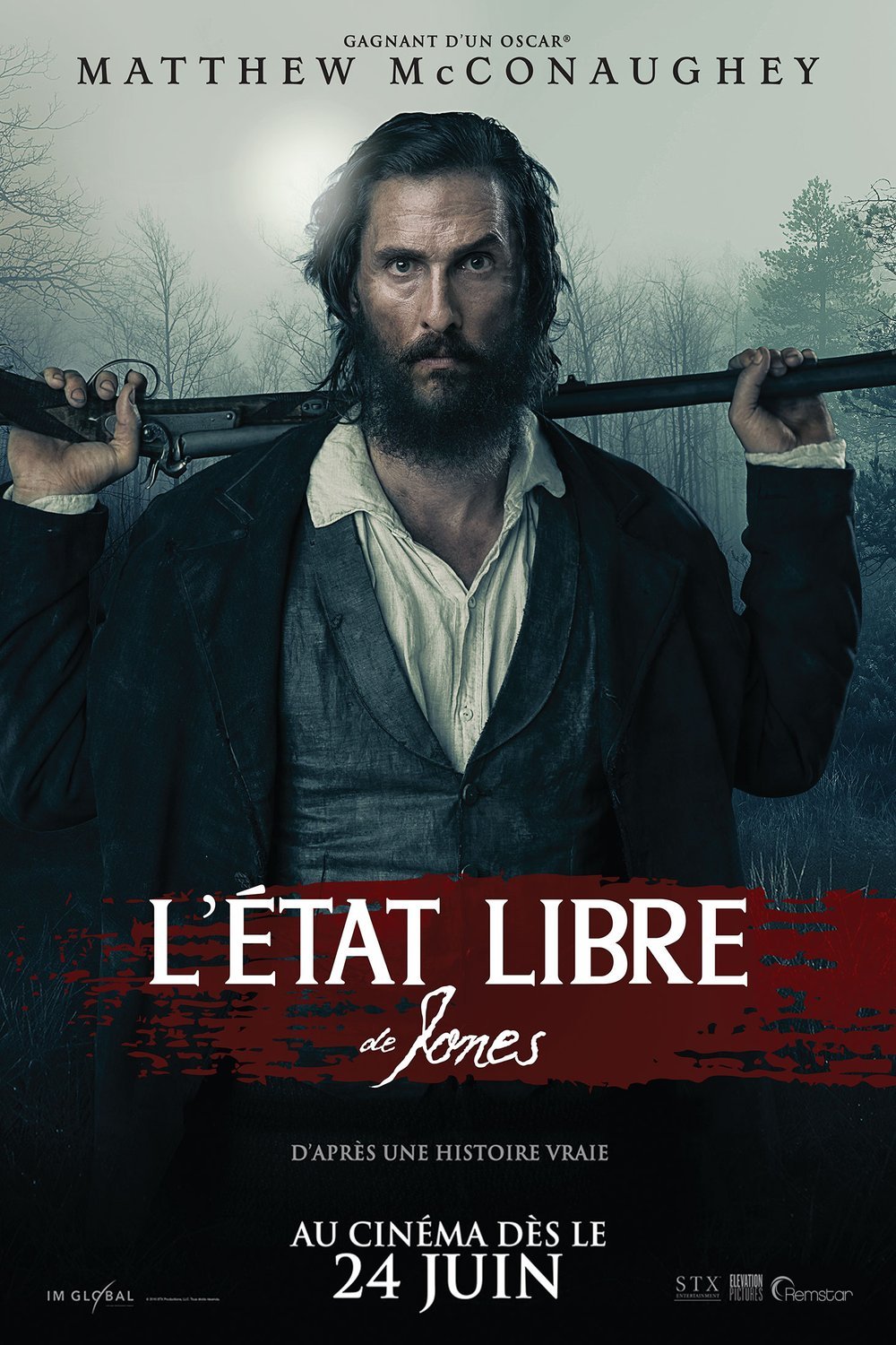 L'affiche du film L'État libre de Jones [2016]