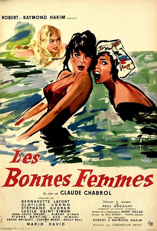 L'affiche du film Les bonnes femmes [1960]