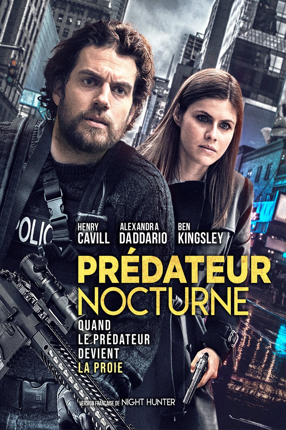 L'affiche du film Prédateur nocturne [2018]