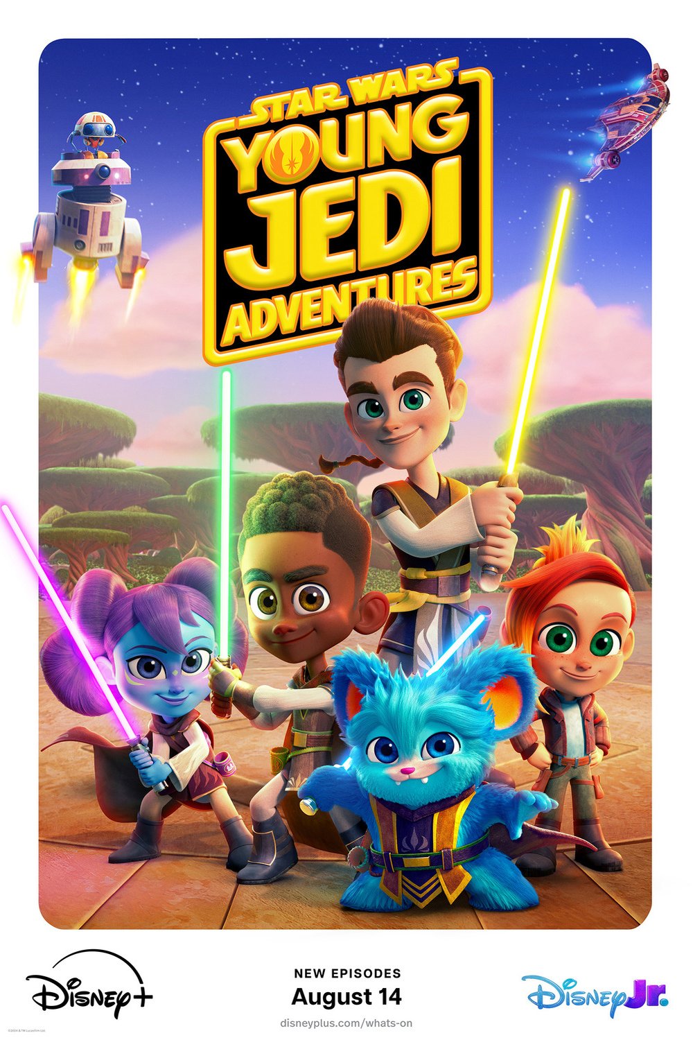 Poster of the movie Star Wars: Young Jedi Adventures [2023]