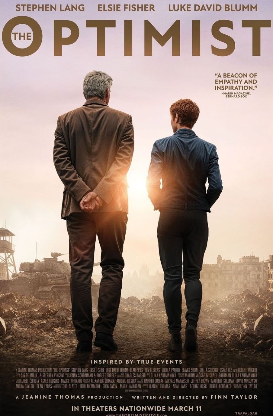 L'affiche du film The Optimist: The Bravest Act Is Truth [2023]