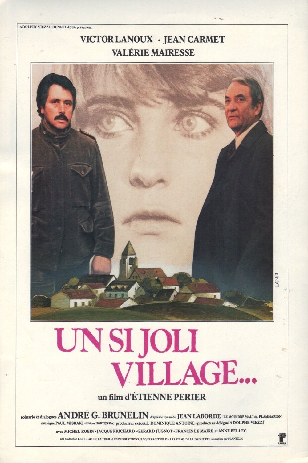 L'affiche du film Un si joli village... [1979]