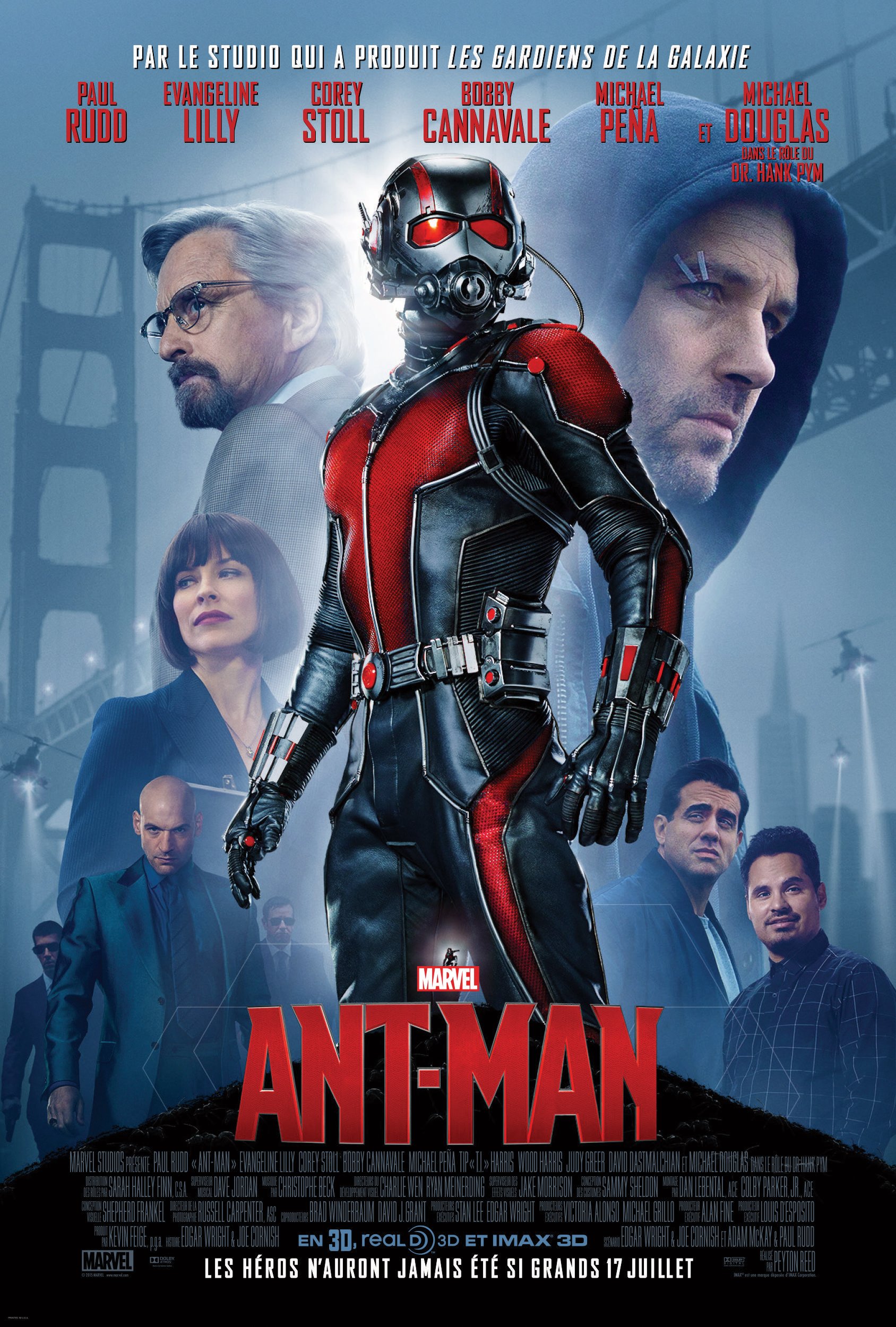 L'affiche du film Ant-Man v.f. [2015]