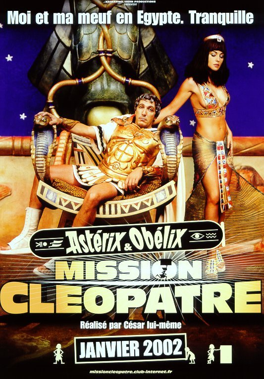 L'affiche du film Astérix et Obélix: Mission Cléopâtre [2002]