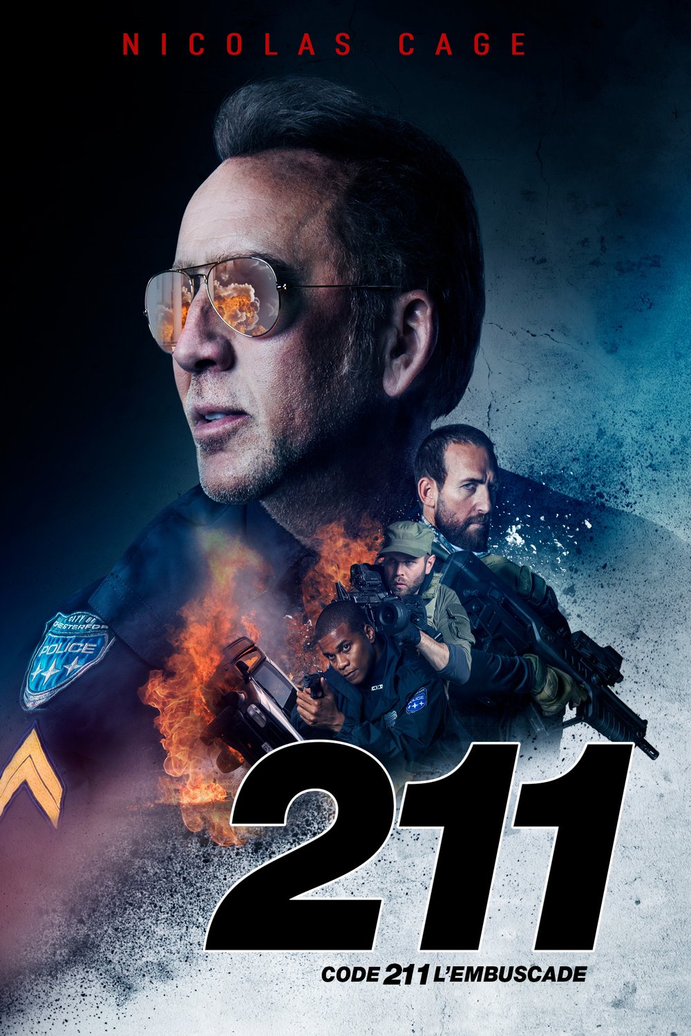 L'affiche du film Code 211: L'embuscade [2018]