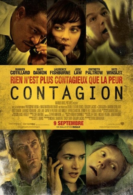 L'affiche du film Contagion v.f. [2011]