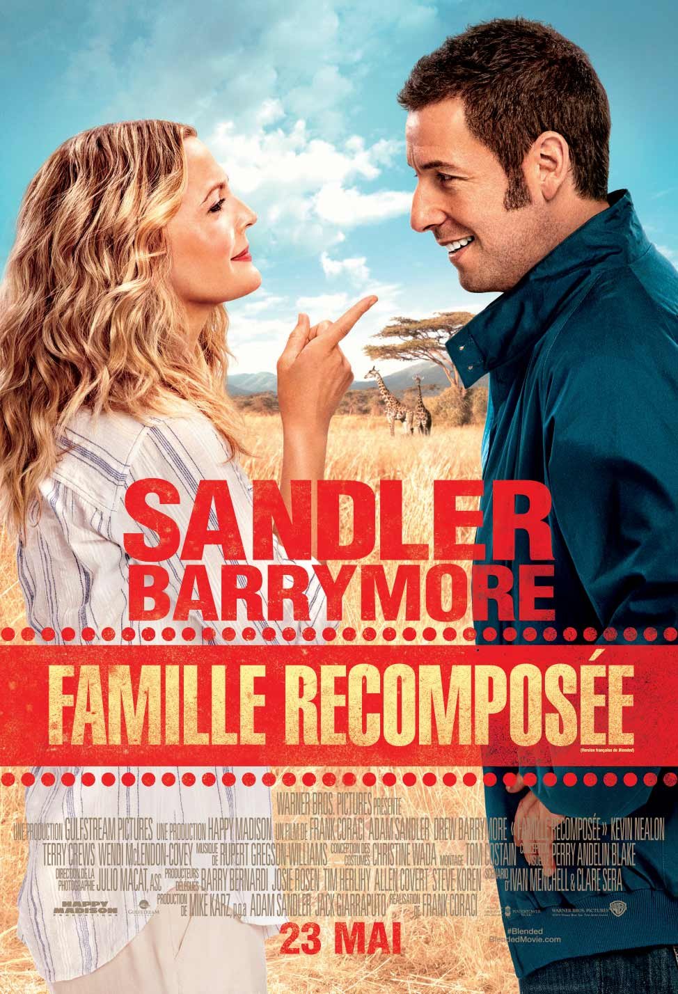 L'affiche du film Famille recomposée [2014]