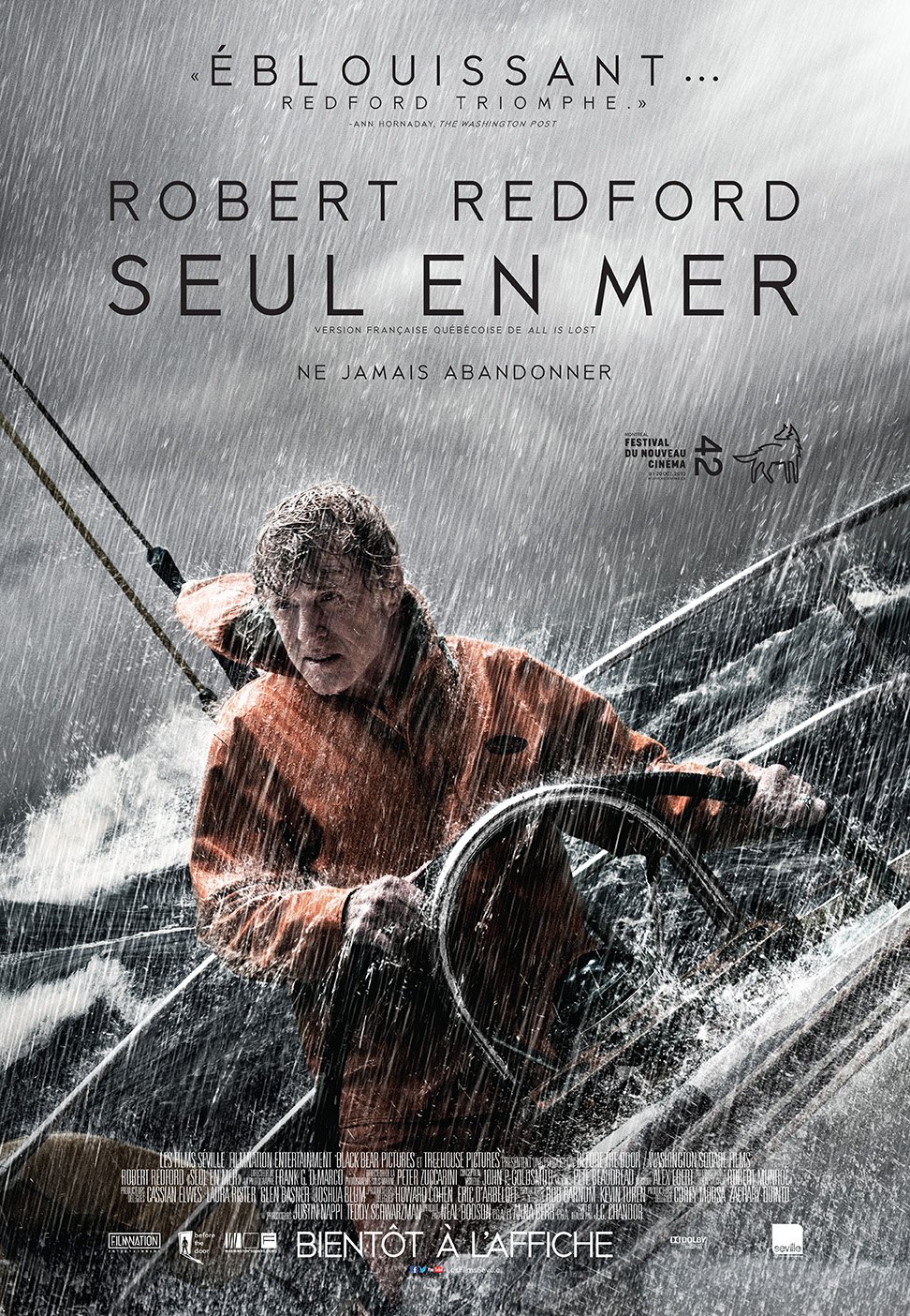 L'affiche du film Seul en Mer [2013]